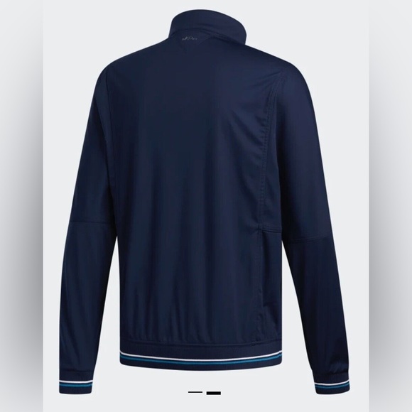 NWT Rare ADIDAS AdiPure Wind Golf Performance Blue Jacket Large - Picture 5 of 10